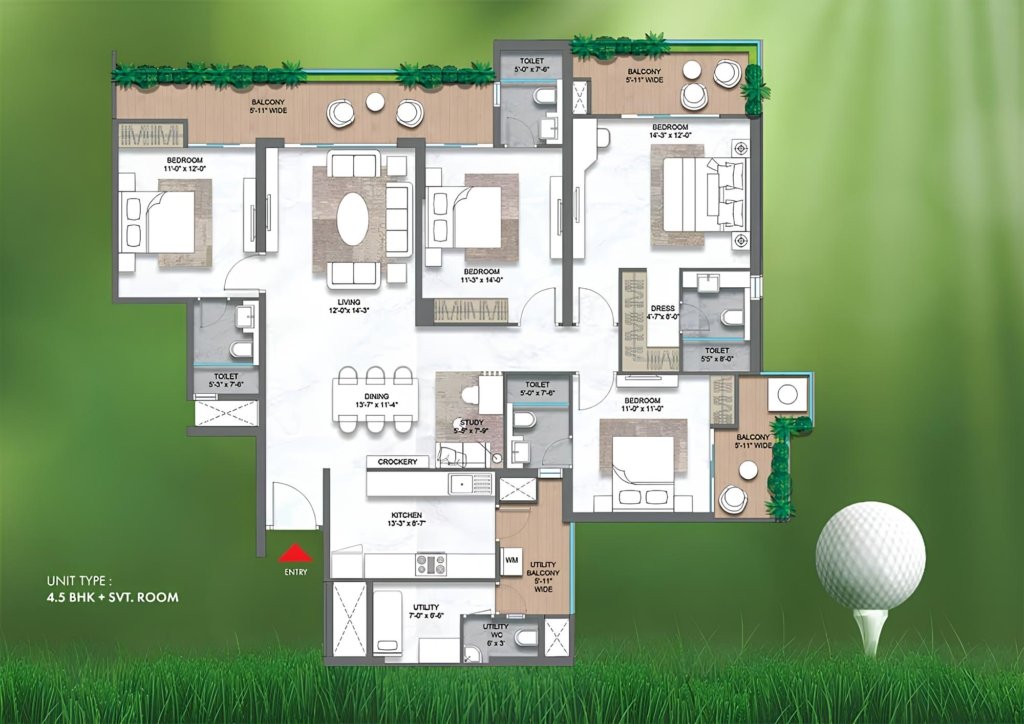 M3M GOLF ESTATE 2