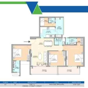 M3M Sky City Floor Plan